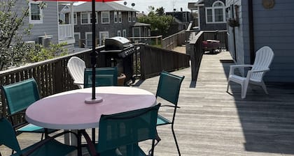 Large Beach House Steps From Town and Ocean