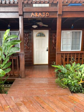 Exterior detail - Studio Abajo @ The Blue Bahia Resort in Sandy Bay (Roatan)