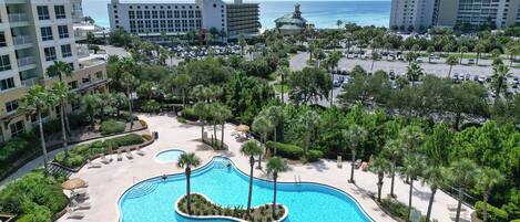 Una piscina climatizada