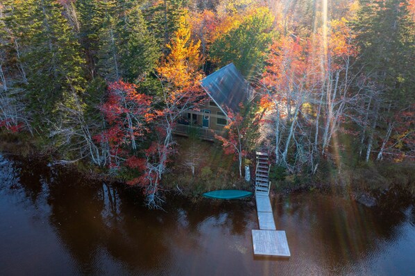 Façade de l’hébergement