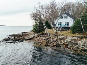 Exterior - 180 Degree Views w/ Beachfront Firepit & Stargazing Platform (Gouldsboro)