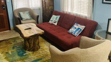 Televisio, DVD-soitin, kirjoja