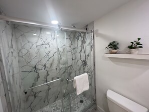 Shower, hair dryer, towels, toilet paper - Cozy and sweet condo . (Fort Myers)