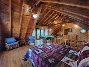 Games room - Mountain Rose- Hot Tub, Pool Table, Firepit, Fireplace (Stanton)