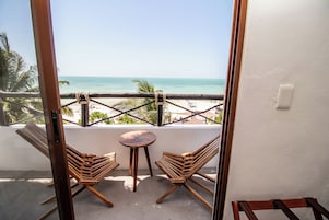 Vista a la playa o al mar