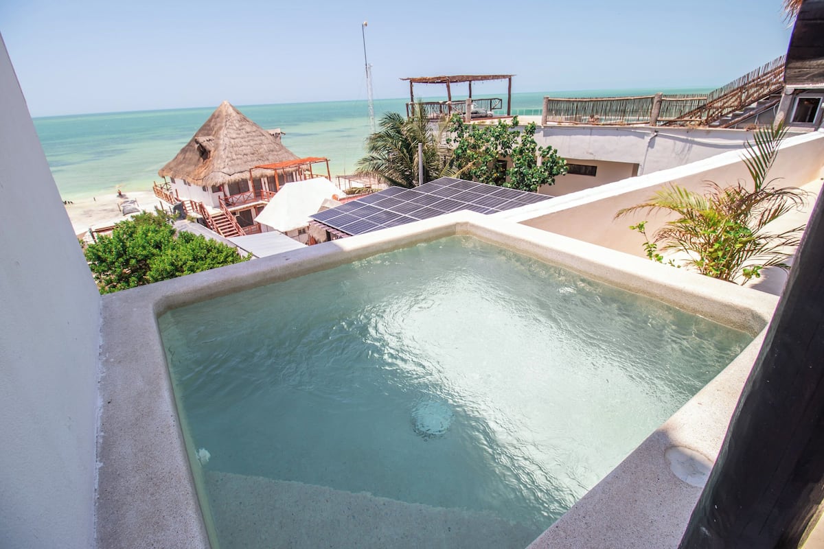 Cobertura | Vista para praia/oceano