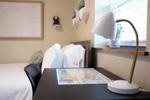 1 bedroom, desk, iron/ironing board, WiFi