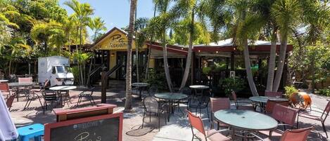 Opções para refeição ao ar livre