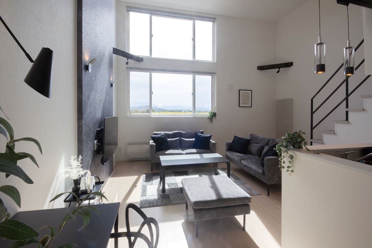 Flat-screen TV, offices