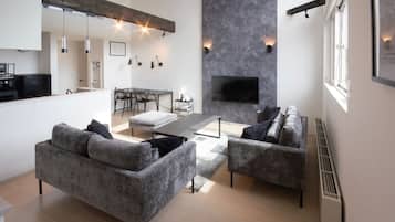 Flat-screen TV, offices