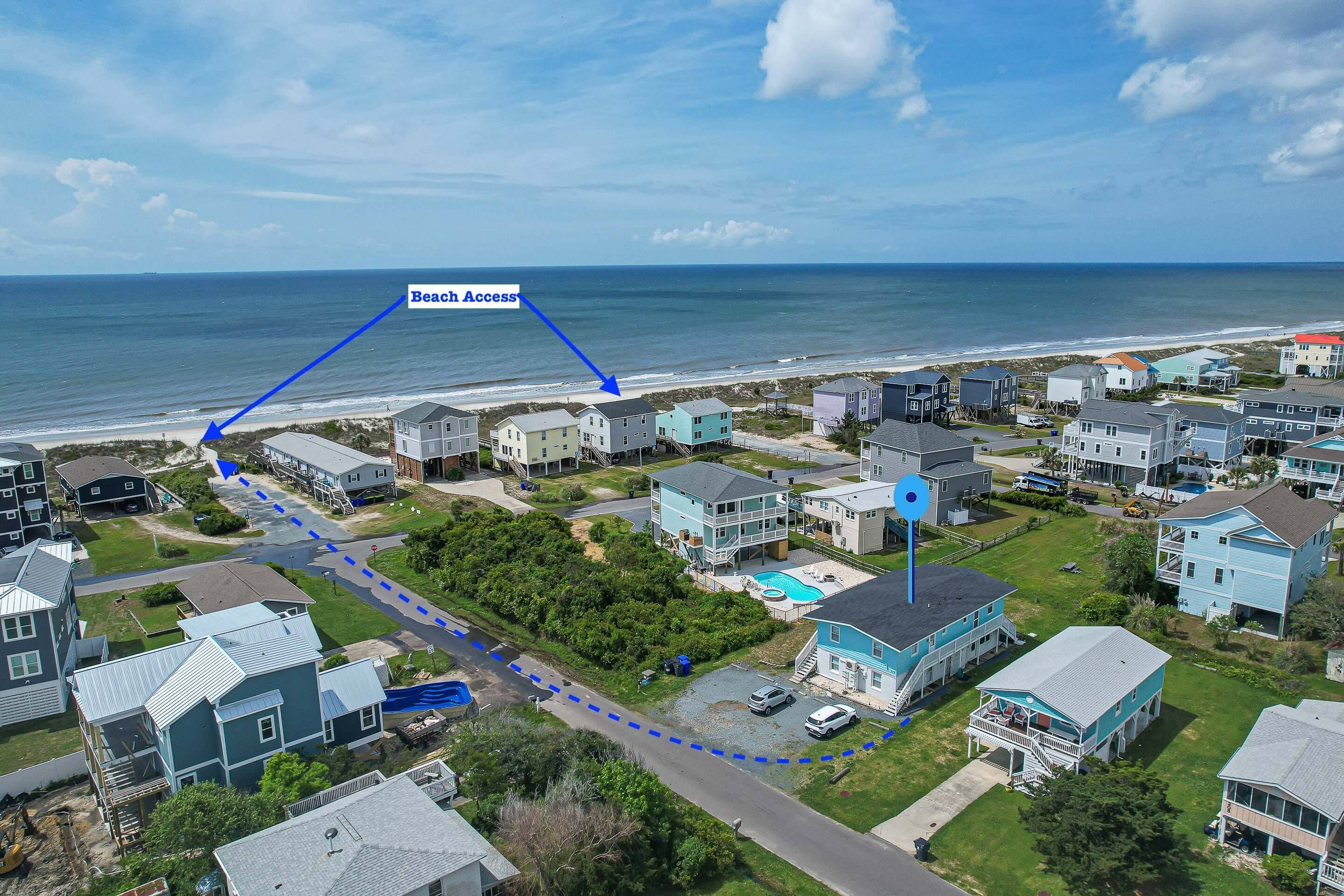 Hear the Ocean Waves from this Wonderful 2 Bedroom condo With Convenient Beach Access &amp; Restaurants