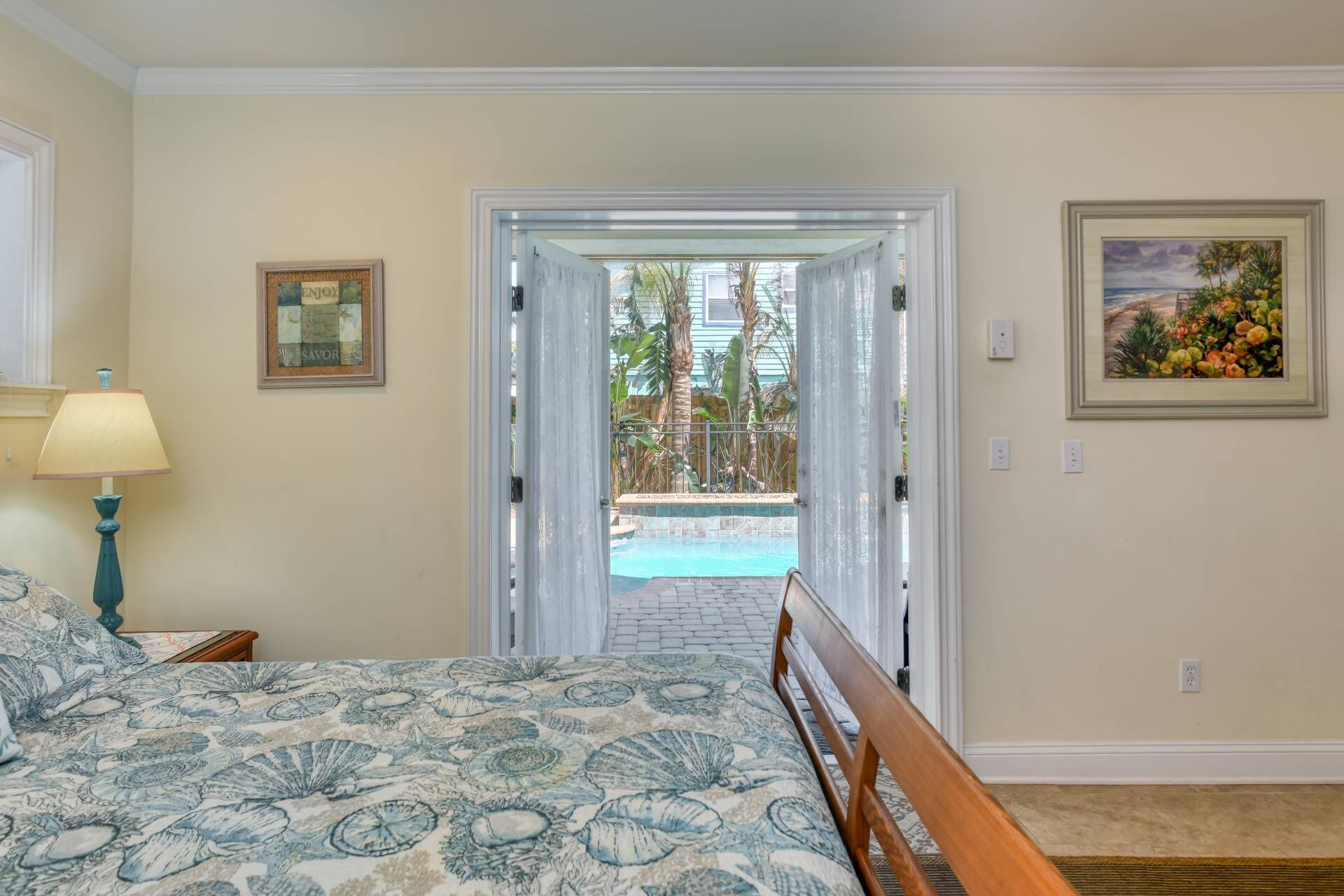 Tropical Beach-View Family Home 1 min. Walk to Beach w/Heated Pool, Elevator, Grill