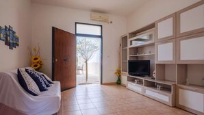 Villa, 2 Bedrooms, Accessible, Smoking | Living area - Villa Diamante Torre Lapillo With Air Conditioning, Parking And Wi-fi (Porto Cesareo)