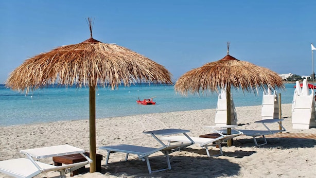 Villa, 2 Bedrooms, Accessible, Smoking | Beach - Villa Diamante Torre Lapillo With Air Conditioning, Parking And Wi-fi (Porto Cesareo)