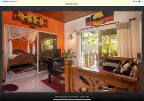 Villa, 1 Bedroom, Smoking, Balcony | 1 bedroom - Effi Mountain View Colibri Villa (Mahé Island)