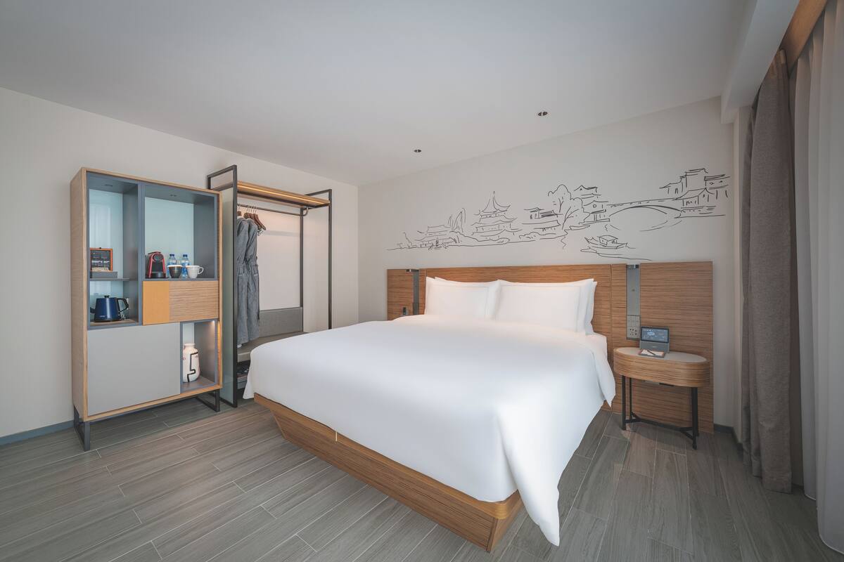 Couette en duvet d'oie, matelas mémoire de forme