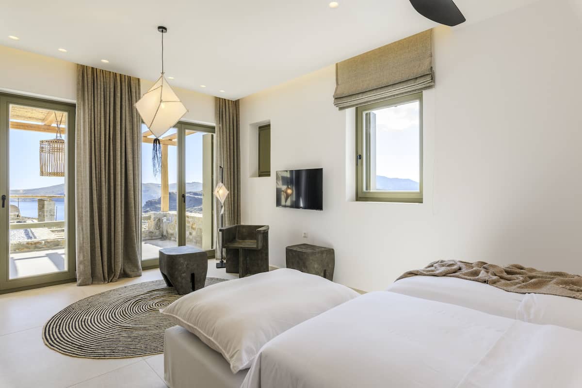Exclusieve suite | 1 slaapkamer, lakens van Egyptisch katoen, luxe beddengoed