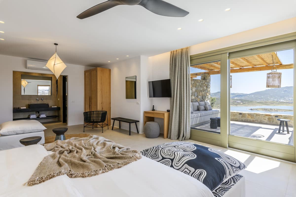 Signature suite | 1 slaapkamer, lakens van Egyptisch katoen, luxe beddengoed