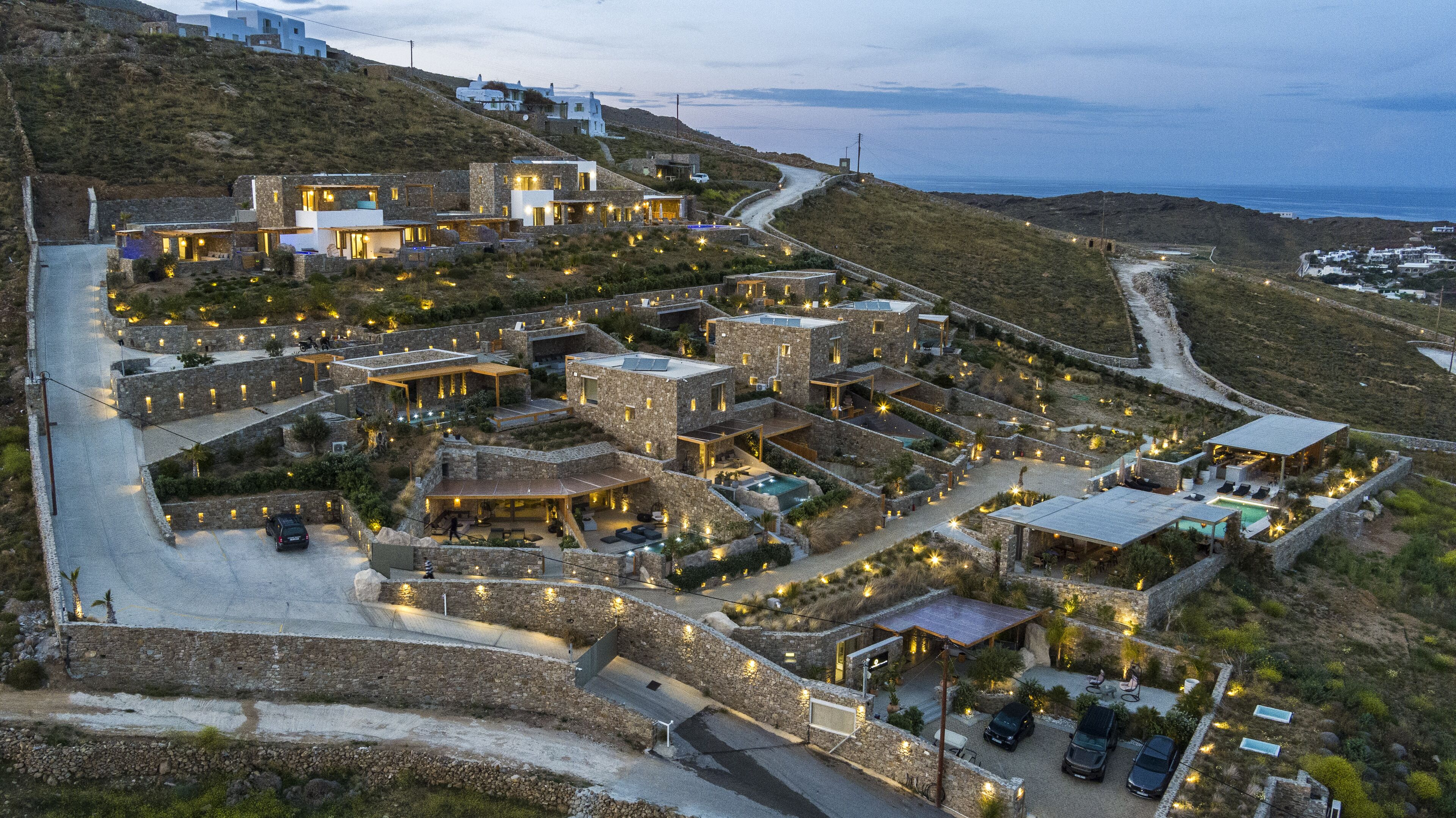 Fachada da propriedade