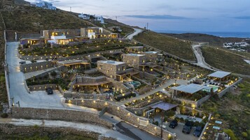 Fachada de la propiedad