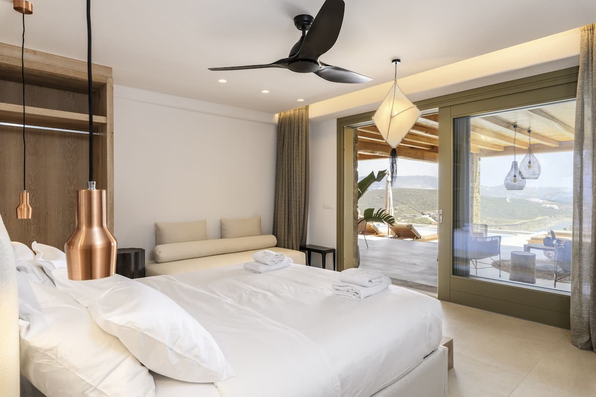 Exclusieve villa | 1 slaapkamer, lakens van Egyptisch katoen, luxe beddengoed