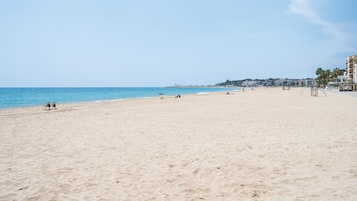 On the beach