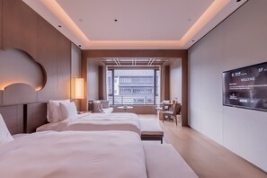 Premium-Zweibettzimmer, 1 Schlafzimmer, Gartenblick | Hochwertige Bettwaren, Daunenbettdecken, Pillowtop-Betten
