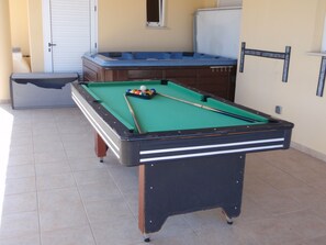 Villa, 3 Bedrooms, Smoking, Private Pool | Game room - top View Villa Pool- Not Overlooked - Panoramic Views -free Wifi-uk Tv (Pissouri)