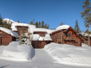 Exterior - Ski-in, Ski-out 4 Bedroom Cabin with Private Hot Tub (Big Sky)