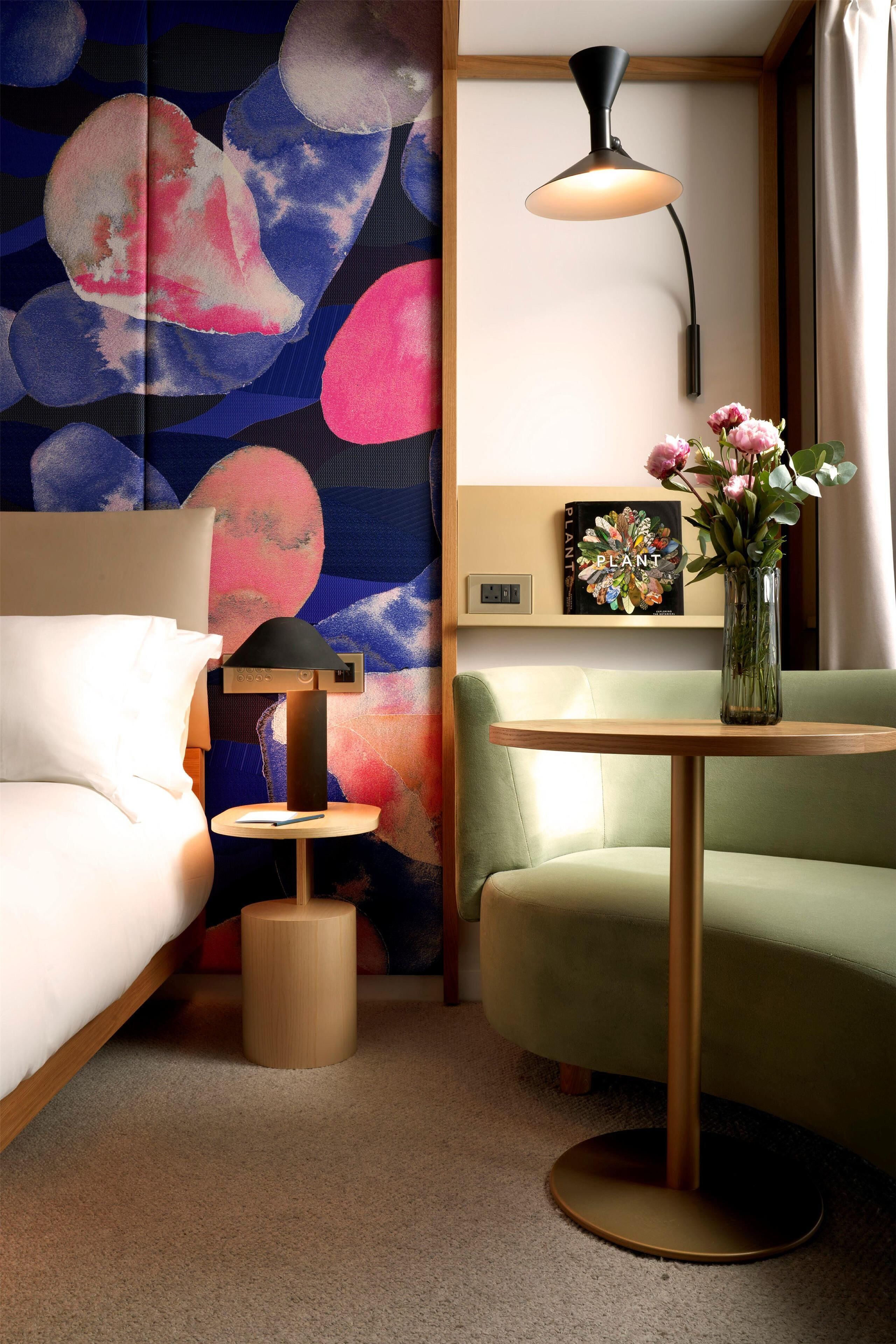 Premium bedding, free minibar items, in-room safe