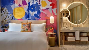 Suite, 1 très grand lit (Lane) | Literie de qualité, minibar contenant certains articles gratuits