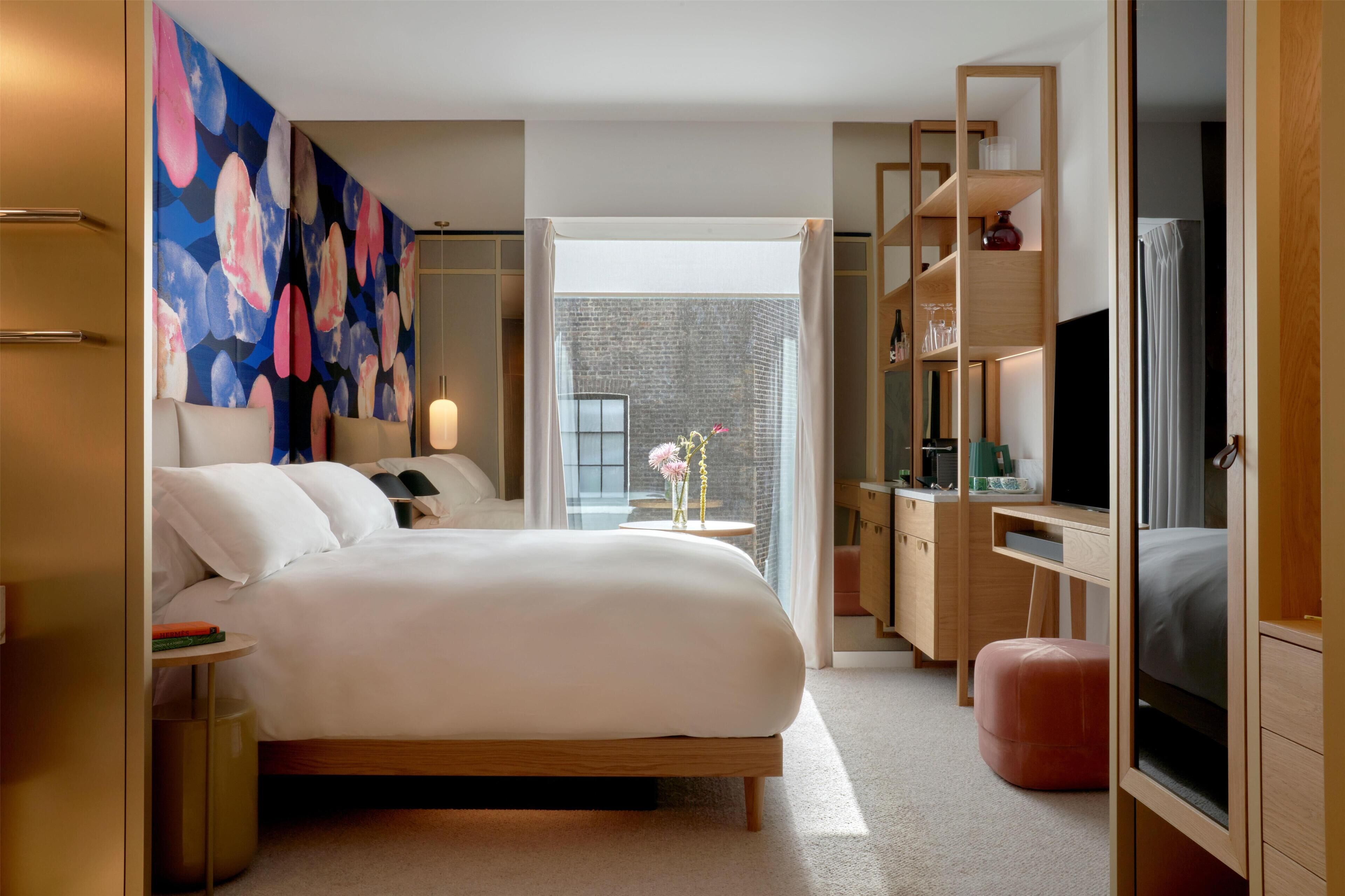 Premium bedding, free minibar items, in-room safe