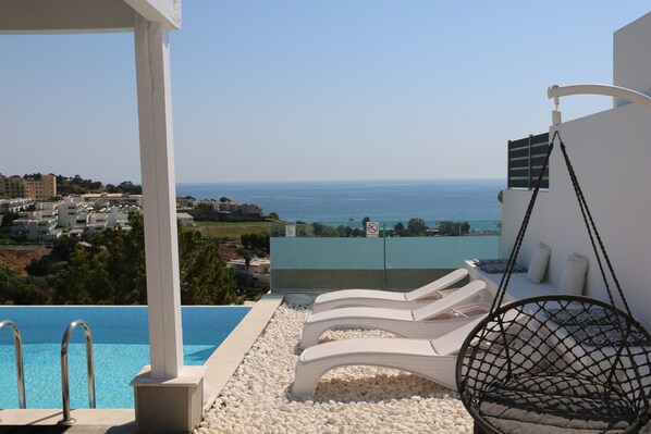 Outdoor pool - Villa *K* SeaView and Pool. (VLYCHA)