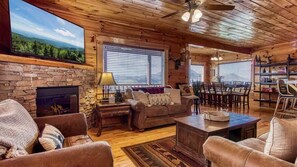 TV, video games, offices - Majestic Overlook II by Beyond Expectations (Pigeon Forge)