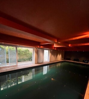 Una piscina riscaldata