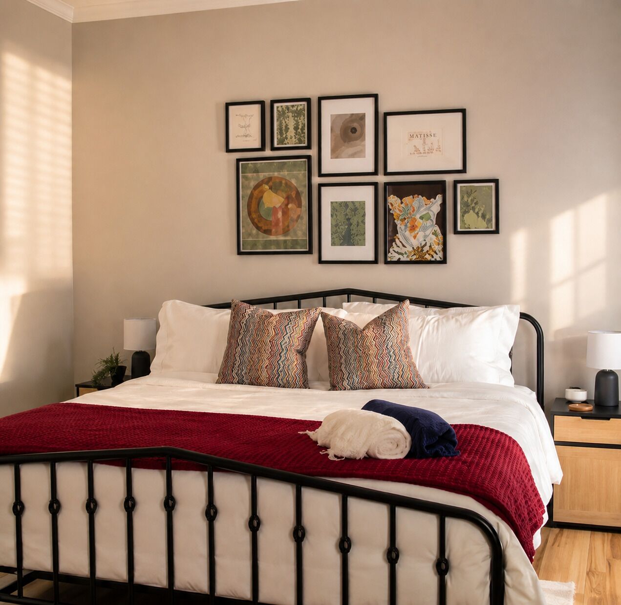 1 chambre, fer et planche à repasser, Wi-Fi gratuit, draps fournis