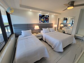 4 bedrooms, iron/ironing board, free WiFi, bed sheets