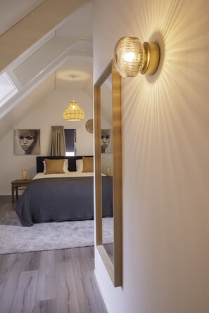 2 slaapkamers, een strijkplank/strijkijzer, wifi, beddengoed