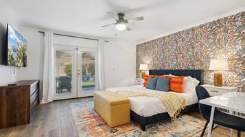 4 habitaciones, tabla de planchar con plancha y wifi gratis