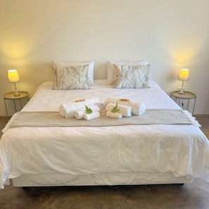 Premium bedding, down duvets, memory-foam beds, individually decorated