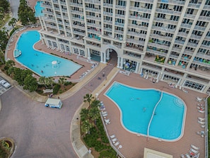 Beheizter Pool