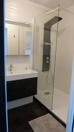Sèche-cheveux, serviettes fournies, papier toilette