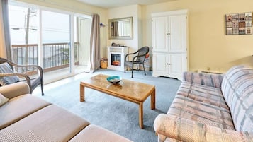 TV, fireplace, DVD player, table tennis