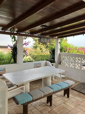 Opções para refeição ao ar livre