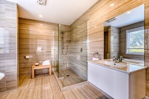Dusche, Handtücher