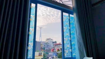 Hypo-allergenic bedding, individually furnished, desk, laptop workspace