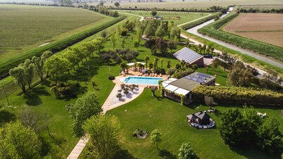 Romantic escape in luxury Italian villa,