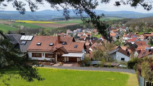 3 Zi-Fewo in der Rhön / Nähe Bad Kissingen. Ruhige Lage!  Viel Natur!