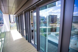 Uitzicht vanuit accommodatie