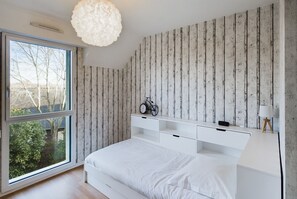 2 chambres, fer et planche à repasser, Wi-Fi gratuit